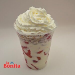 fresas con crema